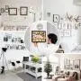 Picture Hangers, Mosskic Picture Hanging Kit Assortment Heavy Duty Picture Photo Frame Hooks for Wall & Wood(230 Pcs)