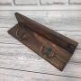 Wall mount coat hooks with shelf, Entryway hanger, Rustic towel rack, Coat hook, His hers key holder, Burnt wood, Leash holder, farmhouse rack