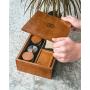 MR. POTBEARD Stash Boxes Kit with Herb Grinder, Odor Absorber, Airtight Containers, Poking Tool and Rolling Tray - Bamboo Secret Boxes - Organizer and Accessories - Includes 2 x Smell Proof Jars MR. POTBEARD Stash Boxes Kit with Herb Grinder, Odor Absorber, Airtight Containers, Poking Tool and Rolling Tray - Bamboo Secret Boxes - Organizer and Accessories - Includes 2 x Smell Proof Jars