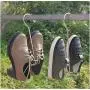 5pcs Connectable Shoes Drying Rack,Hangers Stainless Steel Shoes Hanging Storage,Baby Clothes Hanger 5pcs Connectable Shoes Drying Rack,Hangers Stainless Steel Shoes Hanging Storage,Baby Clothes Hanger