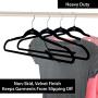 Wonder Hanger Max Velvet Hanger Combo, 5 Hanging Closet Organizers w/ 25 Velvet Hangers - Black