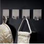 Vivian 3M Self Adhesive Bathroom Towel Hook Stainless Steel Wall Hooks Clothes Hangers Holder 8PCS