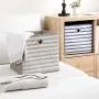 wing Foldable Fabric Storage Cube Storage Boxes Sundries Storage Bin Collapsible Cloth Organizer Baskets,27X27X28Cm-13