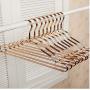 10pcs Random Color Thicker Aluminum Clothes Hanger Creative Practical Anti-Skid Drying Rack Adult Children Shirt Dress Home Wardrobe Hanger