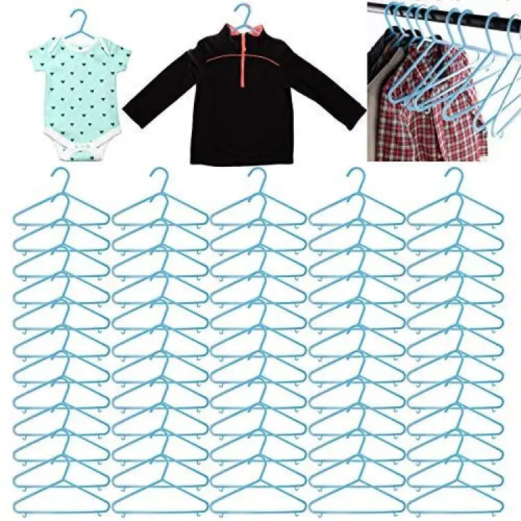 Delta Children (60 Pack) Baby Clothes Hangers Space Saving Plastic Hangers for Clothes Heavy Duty Hanger