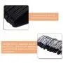 JS HANGER 20 Pack Open Ended Slacks Pant Hangers, Chrome and Black Friction, Non-Slip JS HANGER 20 Pack Open Ended Slacks Pant Hangers, Chrome and Black Friction, Non-Slip