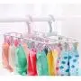 Aschic Travel Foldable Clips Portable Plastic Clothespins Drip Hangers Baby Drying Rack Lingerie Hanger Underwear Peg Dryer(2 Pack, Purple/Green) (Assorted) Aschic Travel Foldable Clips Portable Plastic Clothespins Drip Hangers Baby Drying Rack Lingerie Hanger Underwear Peg Dryer(2 Pack, Purple/Green) (Assorted)