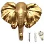 Flameer Set of 3 Animal Shaped Single Coat Hook Clothes Rack Decorative Wall Hanger Flameer Set of 3 Animal Shaped Single Coat Hook Clothes Rack Decorative Wall Hanger