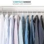Premium Quality White Plastic Hangers (Pack of 30) Plastic Tubular Clothes Hangers with Notches, Heavy Duty Durable Ultra Thin Space Saving Pants Hangers, Standard Everyday Use Suit / Coat Hangers Premium Quality White Plastic Hangers (Pack of 30) Plastic Tubular Clothes Hangers with Notches, Heavy Duty Durable Ultra Thin Space Saving Pants Hangers, Standard Everyday Use Suit / Coat Hangers