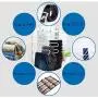 HJYPYJ Magic Hanger,Multi-Layer Storage Folding Hanger,Type s Iron Trouser Hangers,Space-Saving Organizer Hanger Not Easily Deformed/White / 35x32cm