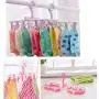 Folding Travel Clip & Drip Hanger, Portable Plastic Clothes Underwear Socks Laundry Drying Hanger Rack With 12 Clips For Home Or Outdoor (Light Green) Folding Travel Clip & Drip Hanger, Portable Plastic Clothes Underwear Socks Laundry Drying Hanger Rack With 12 Clips For Home Or Outdoor (Light Green)
