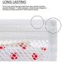 TENRAI Delicates Laundry Bags, 3-Wire Process 3 Times Stronger, Bra Fine Mesh Wash Bag for Underwear, Lingerie, Pantyhose, Socks, Use YKK Zipper, Have Hanger Loops (0 Fluorescent Cloth, 1L & 1M, QS