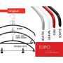Mawa Euro Series Light Thin Non-Slip Space Saving Clothes Hanger Style 40/P, Set of 10, Red Pack of 10 10 Piece Mawa Euro Series Light Thin Non-Slip Space Saving Clothes Hanger Style 40/P, Set of 10, Red Pack of 10 10 Piece