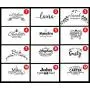 Wedding Dress Hangers - Personalized wedding hangers // Laser engraved wood hangers // Bridesmaid gift // Hangers with name and date