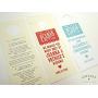 Please Do Not Disturb - Por Favor No Molestar - Papel Picado Destination Wedding Door Hangers (set of 10)