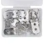 100lb D Ring Picture Hangers | 10 Pieces for Heavy Duty Picture Frames