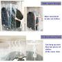 Hanging Vacuum Storage Bags, FoolHome Space Saver Bags for Clothes, Duvets, Pillows & Travel Luggage, 4 Pack(2xJumbo, 2xLarge)