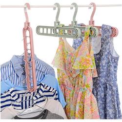 Home Storage Organization Clothes Hanger 10pcs Random Color Drying Rack Plastic Scarf Clothes Hangers Storage Racks Wardrobe Storage Hanger