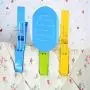 Rely2016 Beach Towel Quilt Clip Plastic Clothespins Laundry Clothes Quilt Clips Clothes Hanger Clamp Set of 4