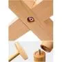 HTDZDX 10 Hooks Coat Rack Clothes Stand Hat Handbag Hanger Hall Tree Solid Wood 181 cm(71.3 in) (Color : B)