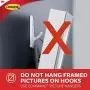 Command Jumbo Canvas Hanger, Holds 5 lbs, Indoor Use, Decorate Damage-Free, 1 hanger, 2 strips (17045-ES)