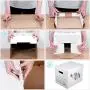 SEMAXE Stroage Carton Boxes with Lift-Off Lid，Portadle File Storage Tape-Free Assembly Moving Boxes, 10-Pack,14" x 11" x 10"