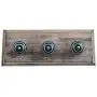 Indianshelf Handmade 2 Artistic Vintage Green Wooden Strip Wall Hooks Hangers/Clothes Hooks Wall Mount Indianshelf Handmade 2 Artistic Vintage Green Wooden Strip Wall Hooks Hangers/Clothes Hooks Wall Mount