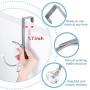 IEOKE Over The Door Hooks, Metal Twin Hook Organizer Rack Door Hangers Cubical Hook for Hanging Bags Backpack Hats Closet Coats Clothing Bathroom Towels (Silver)