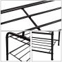 Metal Garment Rack Heavy Duty Indoor Bedroom Clothes Coat Stand Shoes Rack with Top Rod and Lower Storage Shelf Clothes Rack with 1-Tier Shelves Black (Renewed) Metal Garment Rack Heavy Duty Indoor Bedroom Clothes Coat Stand Shoes Rack with Top Rod and Lower Storage Shelf Clothes Rack with 1-Tier Shelves Black (Renewed)