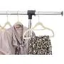 Finnhomy Heavy Duty 50 Pack Clothes Hangers with 10 Multiple Use Finger Clips, Durable Slim-Line Velvet Hangers Non-Slip Sturdy Clothing Hangers, Beige Finnhomy Heavy Duty 50 Pack Clothes Hangers with 10 Multiple Use Finger Clips, Durable Slim-Line Velvet Hangers Non-Slip Sturdy Clothing Hangers, Beige