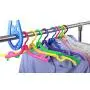 Amlrt 10pcs/Box Portable Folding Clothes Hangers, Drying Rack for Travel, Collapsible Home Storage Drying Racks,Childrens Clothes Hangers