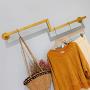 GWXYMJ Coat Rack Clothing Store Coat Rack, Wall-Mounted Wrought Iron Hanger Display Stand, Multifunctional Wall Vintage Hanging Clothes Pole (Size : 80cm) GWXYMJ Coat Rack Clothing Store Coat Rack, Wall-Mounted Wrought Iron Hanger Display Stand, Multifunctional Wall Vintage Hanging Clothes Pole (Size : 80cm)