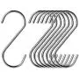 20 Pack S Hooks Heavy Duty 304 Stainless Steel for haning Plants Large (11 cm /4.3 inch-20 Pack) 20 Pack S Hooks Heavy Duty 304 Stainless Steel for haning Plants Large (11 cm /4.3 inch-20 Pack)
