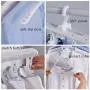 Magic Clothes Hanger Closet Storage Hanger, Yoobaby Collapsible Folding Space Saving Closet Organizer Hanger Non-slip, Drying Clothes Direct Storage in Closet, White Magic Clothes Hanger Closet Storage Hanger, Yoobaby Collapsible Folding Space Saving Closet Organizer Hanger Non-slip, Drying Clothes Direct Storage in Closet, White