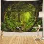 Tushelia Forest Tapestry Nature Tree Cave Tapestry Wall Hanging Misty Forest Tapestry Stream Through Rainforest Tapestry Landscape Wall Tapestry Jungle Creek Psychedelic Tapestry for Living Room Tushelia Forest Tapestry Nature Tree Cave Tapestry Wall Hanging Misty Forest Tapestry Stream Through Rainforest Tapestry Landscape Wall Tapestry Jungle Creek Psychedelic Tapestry for Living Room