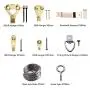 Professional Picture Hangers - 141 Piece Assortment Heavy Duty Picture Hanging Kit with Wire,Screw Eyes,Hooks,Nails and Hardware for Frames - Holds 5-100 lbs