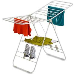 Honey-Can-Do Heavy Duty Gullwing Drying Rack, White Metal