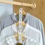 Cascading Hanger Hooks, Kereda 12 PCS Clothes Hanger Hooks for Clothing & Closet Storage Space Saving, White Cascading Hanger Hooks, Kereda 12 PCS Clothes Hanger Hooks for Clothing & Closet Storage Space Saving, White