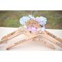 Personalized Bridesmaid Hangers - Engraved Wooden Bridal - Personalized Wedding Hangers - Wedding Dress Hanger - Bridesmaid Gift - Hangers