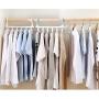 HJYPYJ Magic Hanger,Portable PP Folding Hanger,Rotatable Hanger Space Saving Organizers, Isometric Design/White / 3 pcs