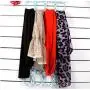Foldable Scarf Hanger Multi Scarves Display Hang Ties Belt Organize Circle Storage Holder Clothes Hanger 5PC Random Color