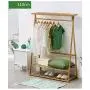 Y.H.Valuable Coat Racks Simple Coat Rack Clothes Stand Hanger Hall Hanging Rod Bedroom Hat Handbag Clothes Tree Floor Hanger Entryway Furniture (Color : 110cm)