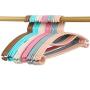 SAASNY Plastic Hangers Standard Hangers,Pack of 25 Width 40 cm Purple - Non Slip Clothes Hangers,Heavy Duty Coat Hangers,Ultra Thin Space Saving,for Drying and Storage SAASNY Plastic Hangers Standard Hangers,Pack of 25 Width 40 cm Purple - Non Slip Clothes Hangers,Heavy Duty Coat Hangers,Ultra Thin Space Saving,for Drying and Storage