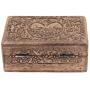 KayJayStyles Hand Carved Tree of Life Wooden Storage Boxes (Medium, Tree of Life)
