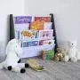 Tot Tutors Kids Book Rack Storage Bookshelf, Espresso/White (Espresso Collection) Tot Tutors Kids Book Rack Storage Bookshelf, Espresso/White (Espresso Collection)