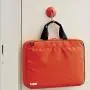 LIHIT LAB. Magnetic Bag Hanger (Hook), Holds up to 22 pounds, Black, 2.8" x 4.2" (A7594-24)