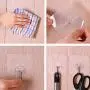 DealinM ???? Housekeeping,40x Strong Transparent Suction Cup Sucker Wall Hooks Hanger for Kitchen Bathroom White