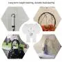 WINOMO 6pcs Adhesive Wall Hooks, Cute Elephant Bath Hooks Home Kitchen Towel Hooks Hanger(Transparent)