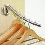 OLESTAR Swing Arm Holder Clothing Hanging System Wall Mounted Rack Wardrobe Hanger Portable Clothes Storage Organiser (2PCS) OLESTAR Swing Arm Holder Clothing Hanging System Wall Mounted Rack Wardrobe Hanger Portable Clothes Storage Organiser (2PCS)