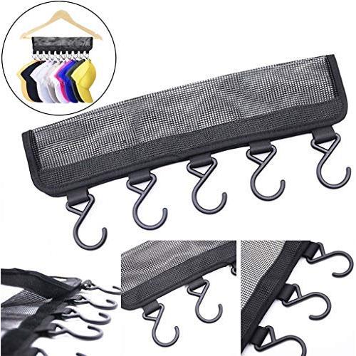 Highpot Cap Organizer Hanger Baseball Cap Holder Hat Organizer Clips - Change Your Cloth Hanger to Cap Organizer Hanger (B)